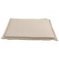 Preview: Garten-Sitzkissen 2 Stk. Taupe 45x45x2 cm Quadratisch