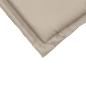 Preview: Garten-Sitzkissen 2 Stk. Taupe 45x45x2 cm Quadratisch