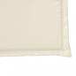 Preview: Garten-Sitzkissen 4 Stk. Creme 45x45x2 cm Quadratisch