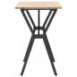 Preview: Esstisch Y-Gestell 100x50x75 cm Massivholz Kiefer und Gusseisen