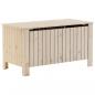 Preview: Truhe mit Deckel RANA 100x49x54 cm Massivholz Kiefer