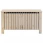 Preview: Truhe mit Deckel RANA 100x49x54 cm Massivholz Kiefer
