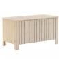 Preview: Truhe mit Deckel RANA 100x49x54 cm Massivholz Kiefer