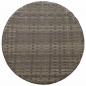 Preview: 3-tlg. Bistro-Set mit Kissen Grau Poly Rattan
