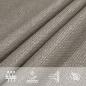 Preview: Sonnensegel 160 g/m² Rechteckig Hellgrau 3x4,5 m HDPE