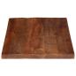 Preview: Tischplatte 110x50x2,5 cm Rechteckig Altholz Massiv