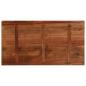 Preview: Tischplatte 110x50x2,5 cm Rechteckig Altholz Massiv