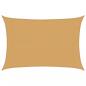 Preview: Sonnensegel 160 g/m² Rechteckig Sandfarben 3x4,5 m HDPE