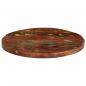 Preview: Tischplatte Ø 40x3,8 cm Rund Altholz Massiv