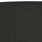 Preview: Sessel mit Hocker Schwarz 60 cm Stoff