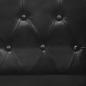 Preview: Sessel Schwarz Echtleder
