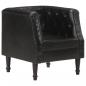 Preview: Sessel Schwarz Echtleder