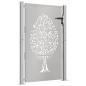 Preview: Gartentor 105x130 cm Cortenstahl Baum-Design