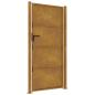Preview: Gartentor 105x205 cm Cortenstahl