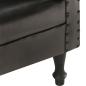 Preview: Sessel Schwarz Echtleder