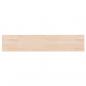 Preview: Regalboden 100x20x1,5 cm Unbehandeltes Massivholz Eiche