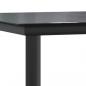 Preview: 7-tlg. Garten-Essgruppe mit Kissen Schwarz Poly Rattan