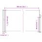 Preview: Seitenmarkise Ausziehbar Beige 120x300 cm
