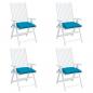 Preview: ARDEBO.de - Palettenkissen 4 Stk. Hellblau 50x50x7 cm Oxford-Gewebe