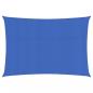 Preview: ARDEBO.de - Sonnensegel 160 g/m² Rechteckig Blau 3,5x5 m HDPE