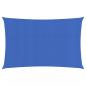 Preview: ARDEBO.de - Sonnensegel 160 g/m² Rechteckig Blau 4x7 m HDPE