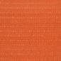 Preview: Sonnensegel 160 g/m² Rechteckig Orange 5x7 m HDPE