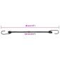 Preview: Gummiseile Reflektierend mit Haken 25 Stk. 38 cm