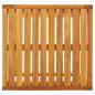 Preview: C-Tisch 42x40x50 cm Massivholz Akazie