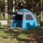 Preview: Campingzelt 4 Personen Blau Quick Release