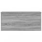 Preview: Truhe Grau Sonoma 100x42x46 cm Holzwerkstoff