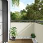 Preview: ARDEBO.de - Garten-Sichtschutz Weiß 500x90 cm PVC