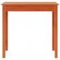 Preview: Konsolentisch Wachsbraun 80x40x75 cm Massivholz Kiefer
