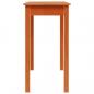 Preview: Konsolentisch Wachsbraun 80x40x75 cm Massivholz Kiefer