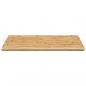Preview: Badematten 2 Stk. 70x50 cm Bambus