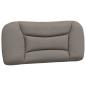 Preview: Bett mit Matratze "Hvar" Taupe 90x200 cm Stoff