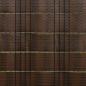 Preview: Balkon-Sichtschutze 5 Stk. Braun & Schwarz 255x19cm Poly Rattan