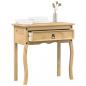 Preview: ARDEBO.de - Konsolentisch Corona 73x35x73 cm Massivholz Kiefer