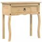 Preview: Konsolentisch Corona 73x35x73 cm Massivholz Kiefer