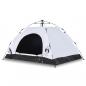 Preview: Campingzelt 3 Personen Weiß Verdunkelungsstoff Quick Release