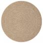 Preview: Teppich ZIZUR Ø 200 cm Jute-Optik Indoor und Outdoor