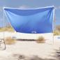 Preview: ARDEBO.de - Strand-Schattenzelt mit Sandsäcken Blau 304x300 cm