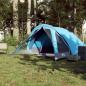 Preview: Campingzelt 4 Personen Blau Wasserdicht