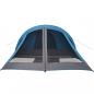 Preview: Campingzelt 4 Personen Blau Wasserdicht