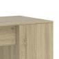Preview: Schreibtisch Sonoma-Eiche 102x50x75 cm Holzwerkstoff