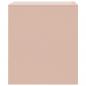 Preview: Nachttische 2 Stk. Rosa 34,5x39x44 cm Stahl