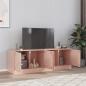 Preview: ARDEBO.de - TV-Schränke 2 Stk. Rosa 67x39x44 cm Stahl