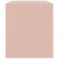 Preview: TV-Schränke 2 Stk. Rosa 67x39x44 cm Stahl