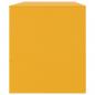 Preview: TV-Schrank Senfgelb 99x39x44 cm Stahl