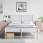 Preview: ARDEBO.de - Nachttische 2 Stk. Rosa 34,5x39x62 cm Stahl