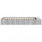 Preview: Bettgestell Grau Sonoma 90x190 cm Holzwerkstoff